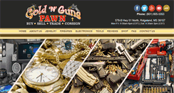 Desktop Screenshot of goldngunspawn.com